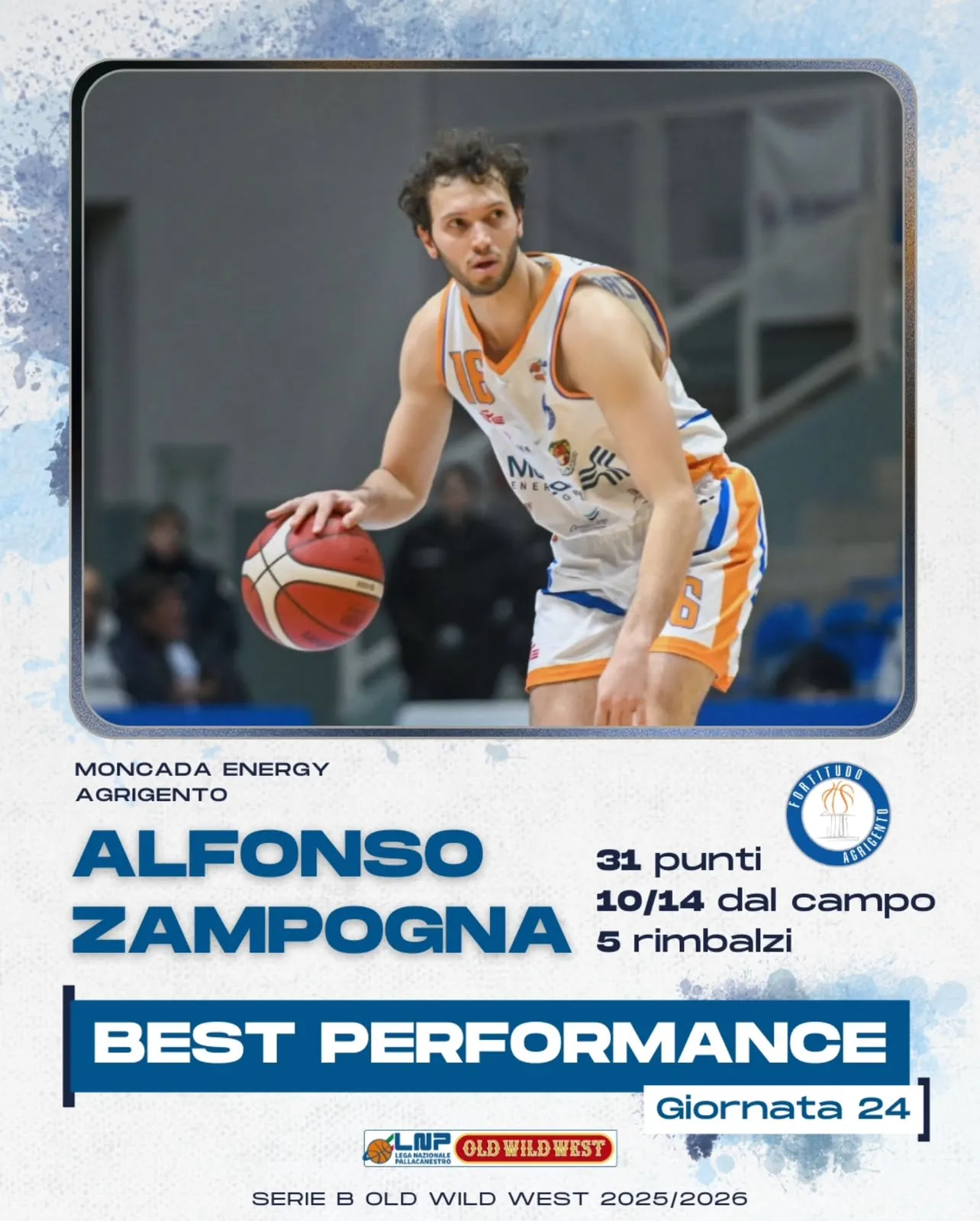 ALFONSO ZAMPOGNA MVP GIORNATA 24